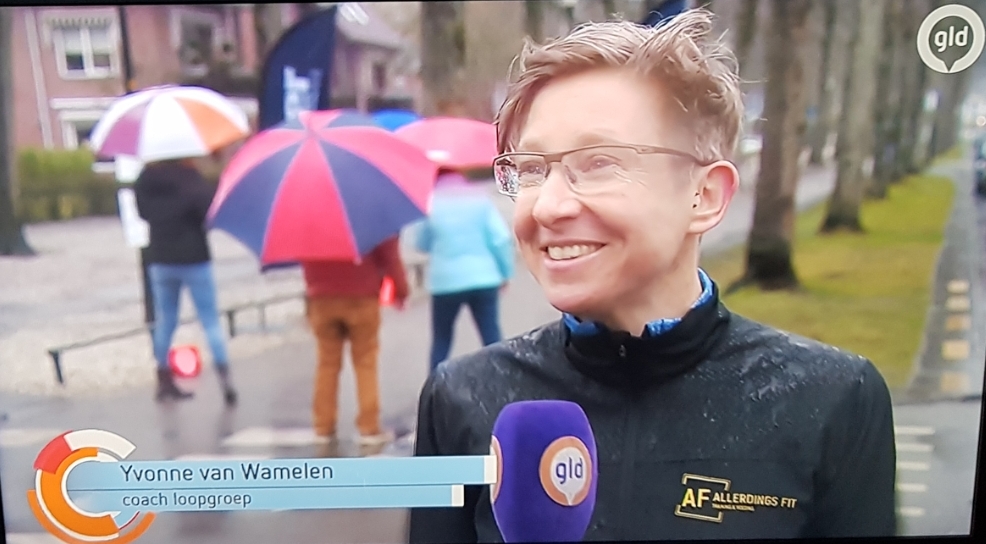 Coach loopgroep Yvonne van Wamelen
